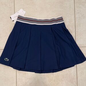 Lacoste Women's Blue Skater Skirt